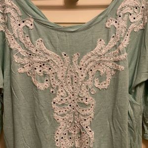 Miss me bejewelled shirt